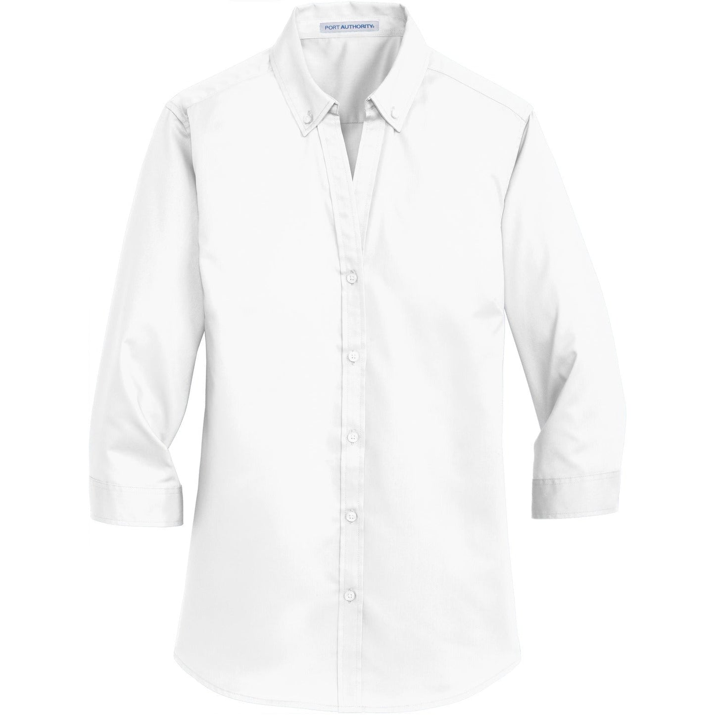 Port Authority Women's 3/4-Sleeve SuperPro Twill Shirt