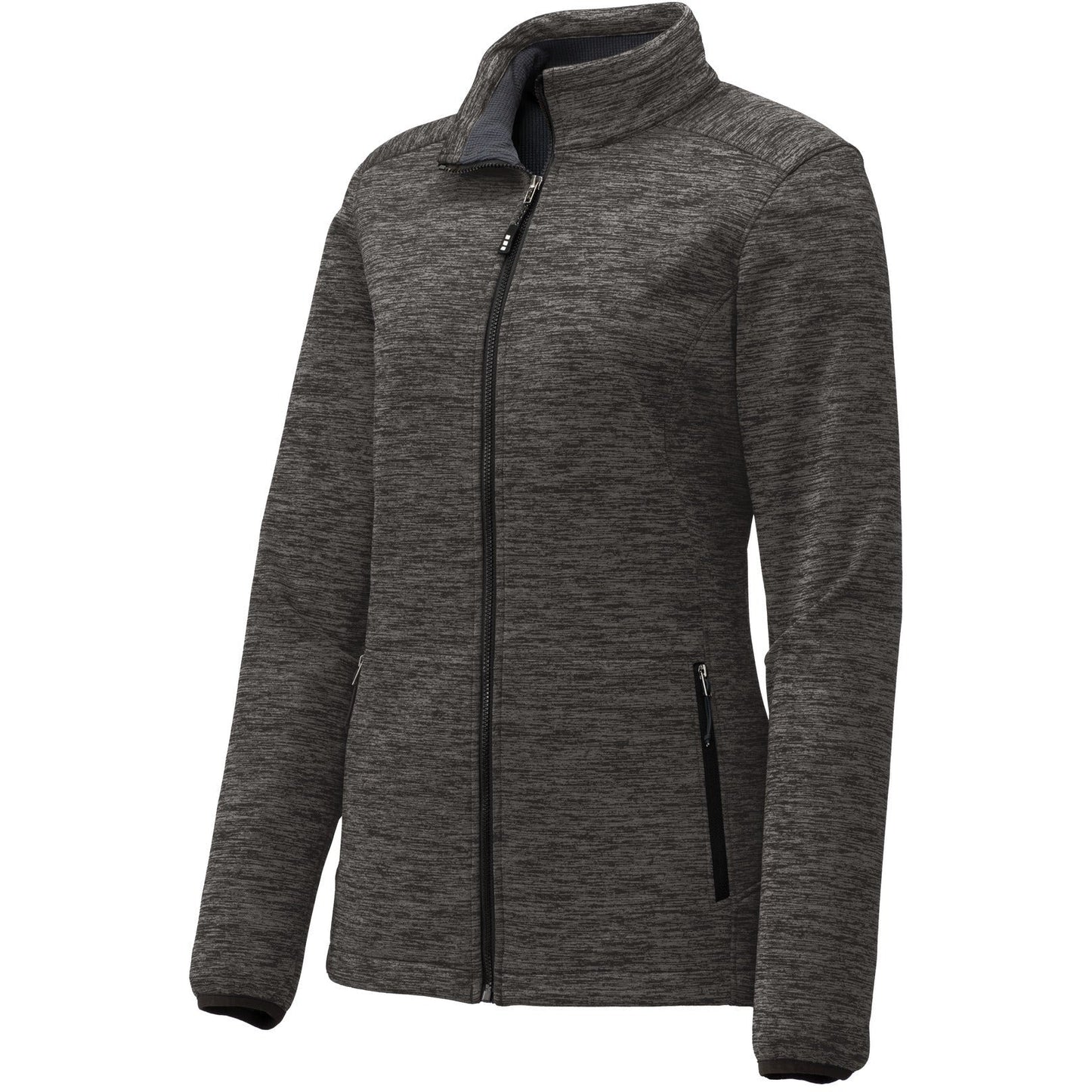 Sport-Tek Women's PosiCharge Electric Heather Soft Shell Jacket