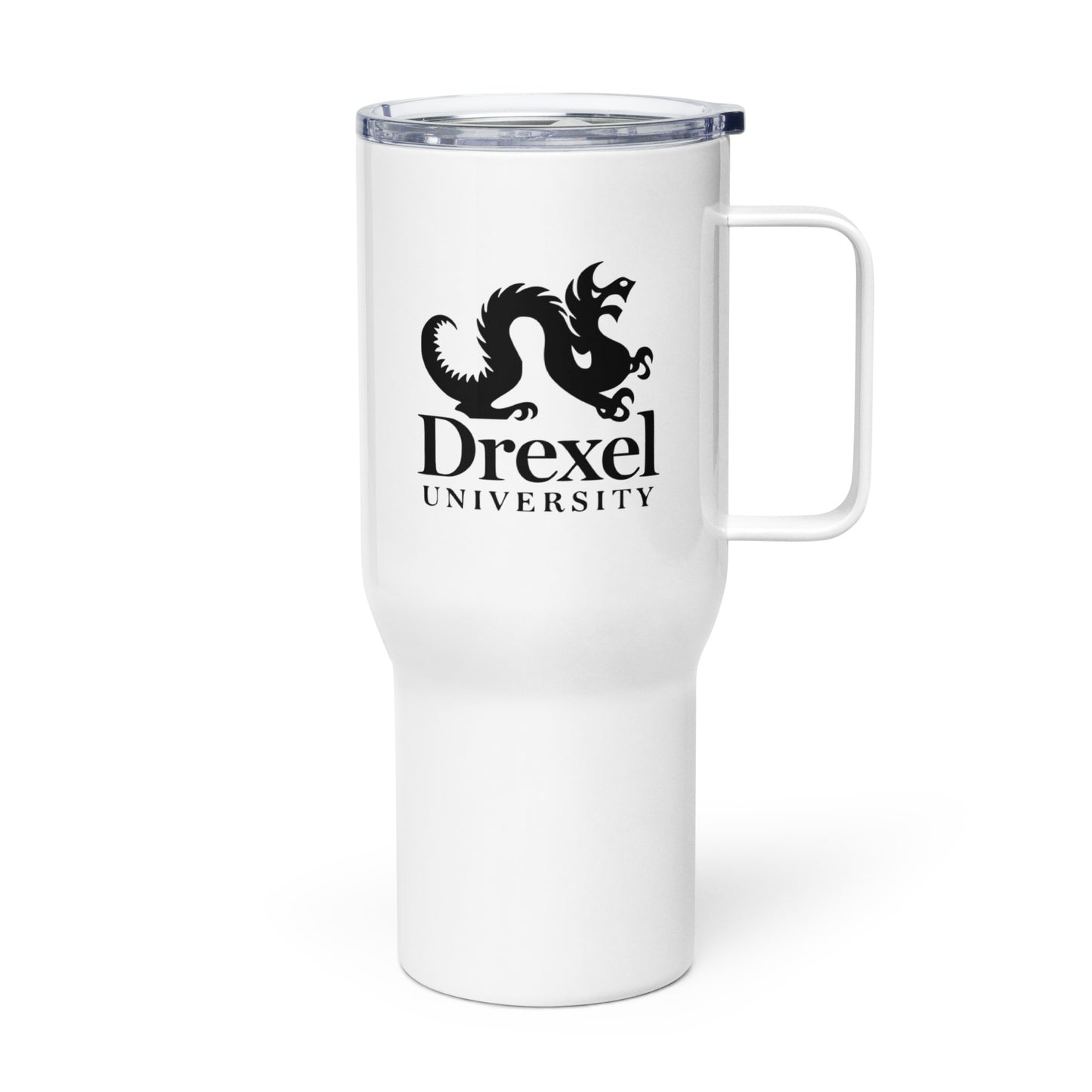 DU Travel mug with a handle