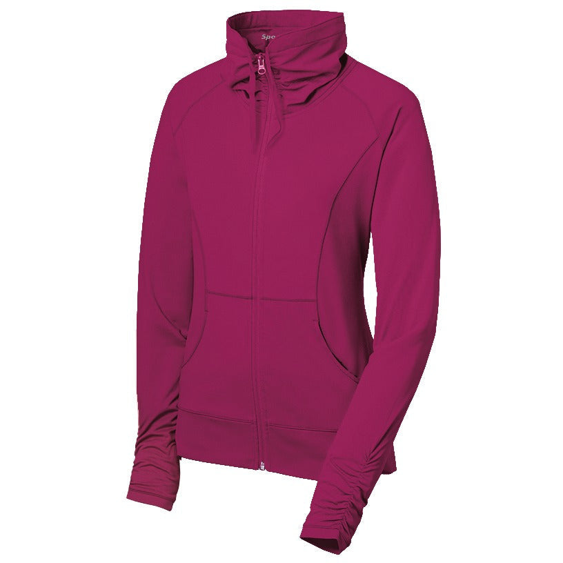 Sport-Tek Women's Sport-Wick Stretch Full-Zip Jacket