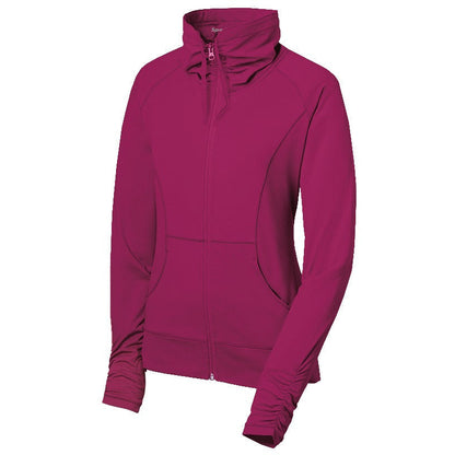 Sport-Tek Women's Sport-Wick Stretch Full-Zip Jacket