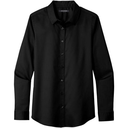 Port Authority Women's Long Sleeve SuperPro React Twill Shirt