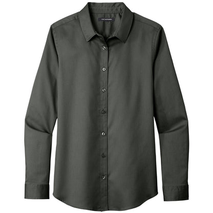 Port Authority Women's Long Sleeve SuperPro React Twill Shirt