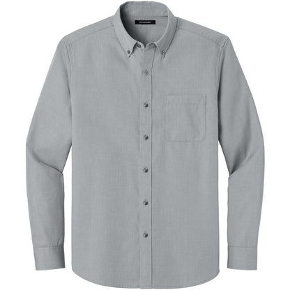 Port Authority® Long Sleeve Nailhead Easy Care Shirt