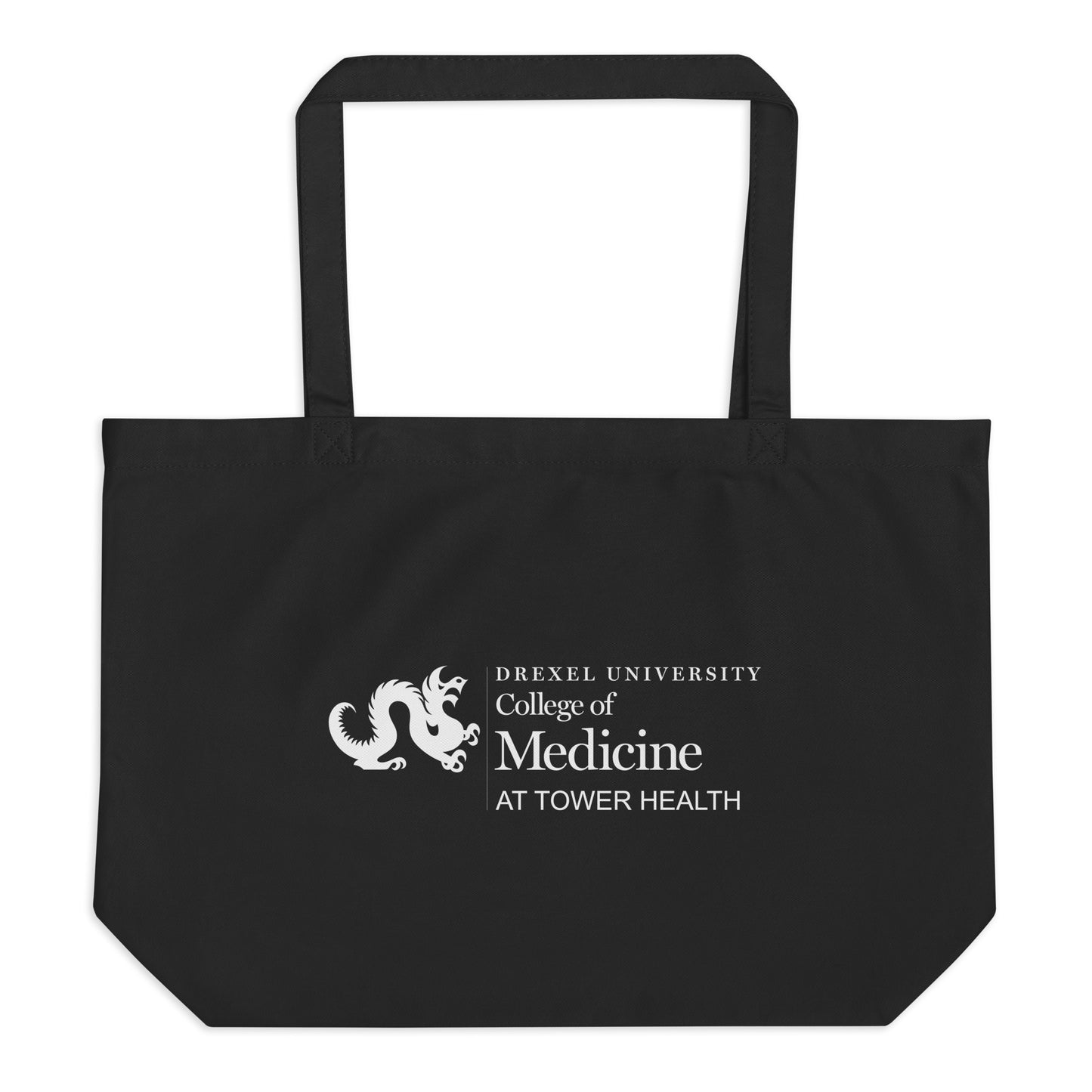 DUCOM Tower Health Large organic tote bag