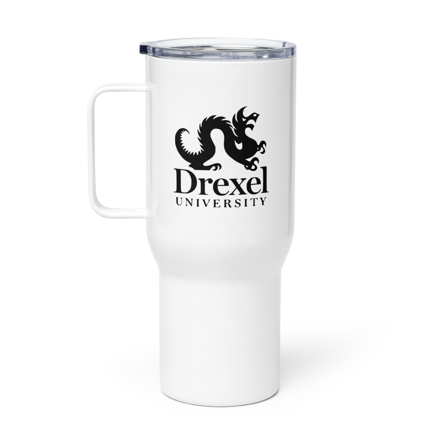DU Travel mug with a handle